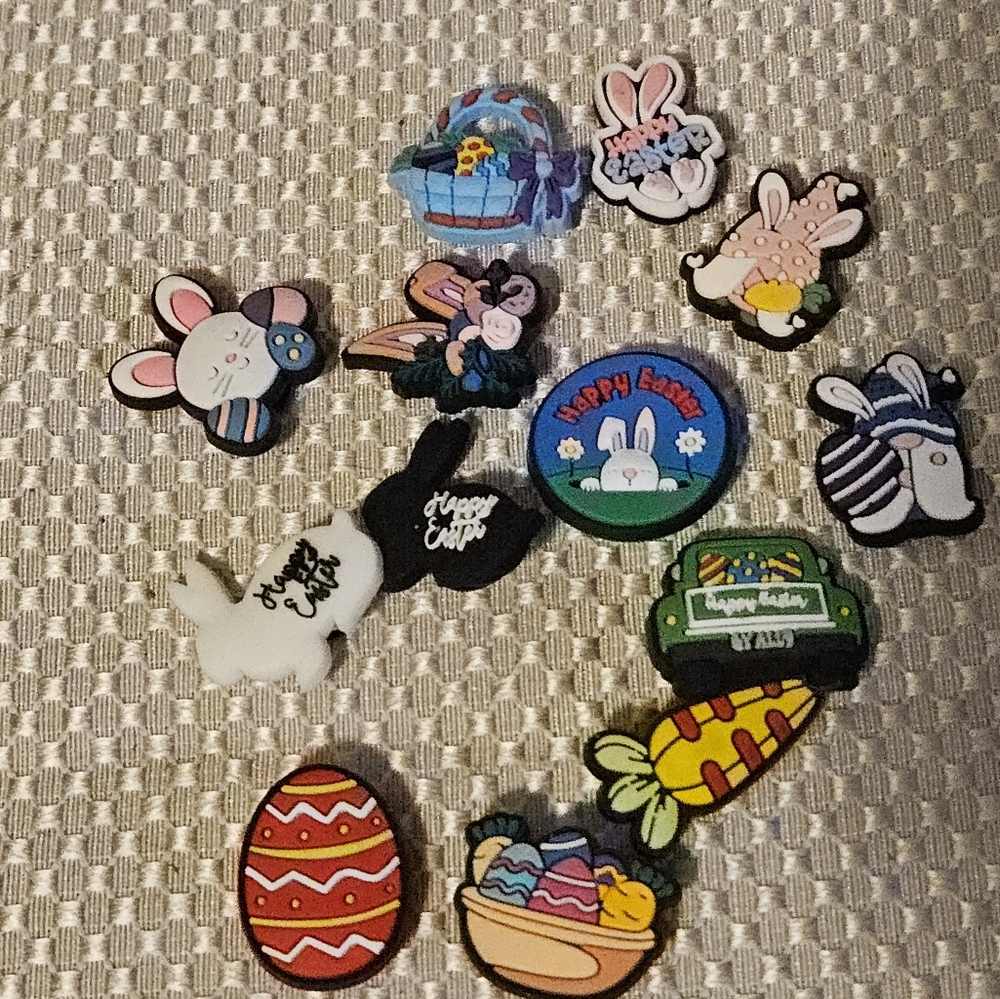 Easter Croc Charms